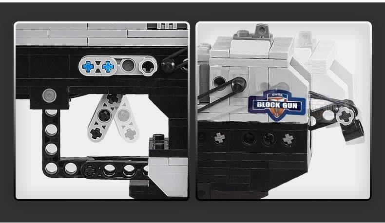 Heckler & Koch MK23 Building Block Gun – Build Your Own!